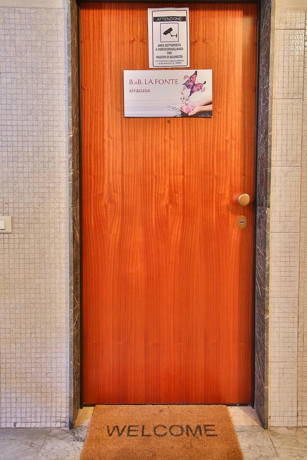 La Fonte Bed and Breakfast Συρακούσες Εξωτερικό φωτογραφία